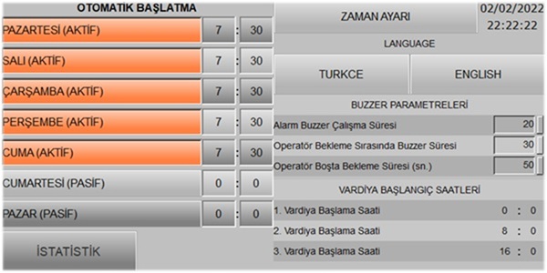 Vulkanizasyon Presi Otomatik Çalışma